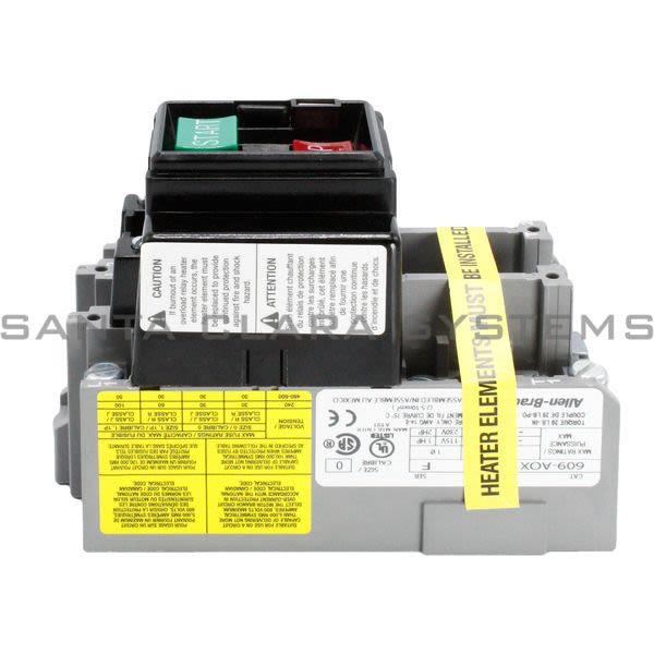 Allen Bradley 609-AOX Manual Starter Product Image