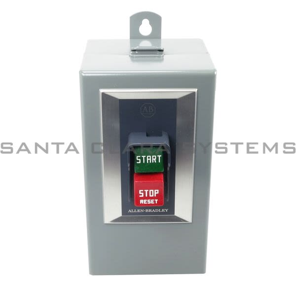 Allen Bradley 609-BJX Manual Starting Switch, Push Button, 3 Phase Product Image