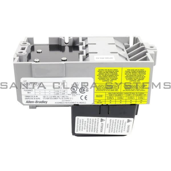 Allen Bradley 609T-AOX Starter 600V Max Product Image