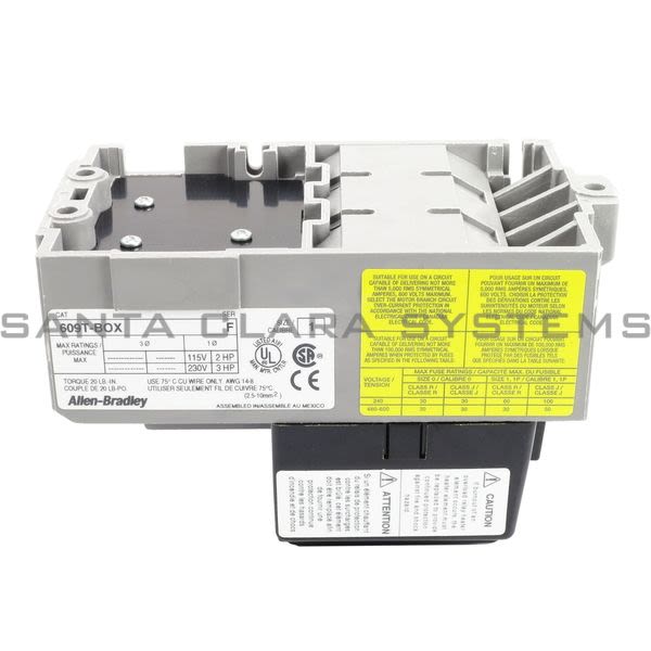 Allen Bradley 609T-BOX  Starting Switch Product Image