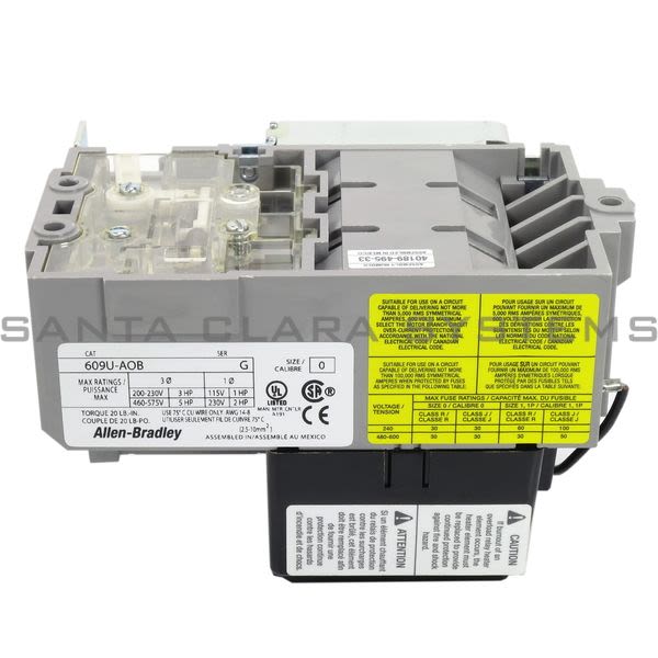 Allen Bradley 609U-AOB  Manual Starter Product Image