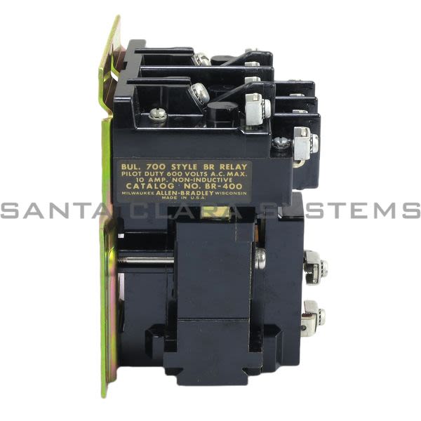 Allen Bradley 700-BR400 Type Brm AC Relay 120V-60Hz or 110V-50Hz 4No Product Image