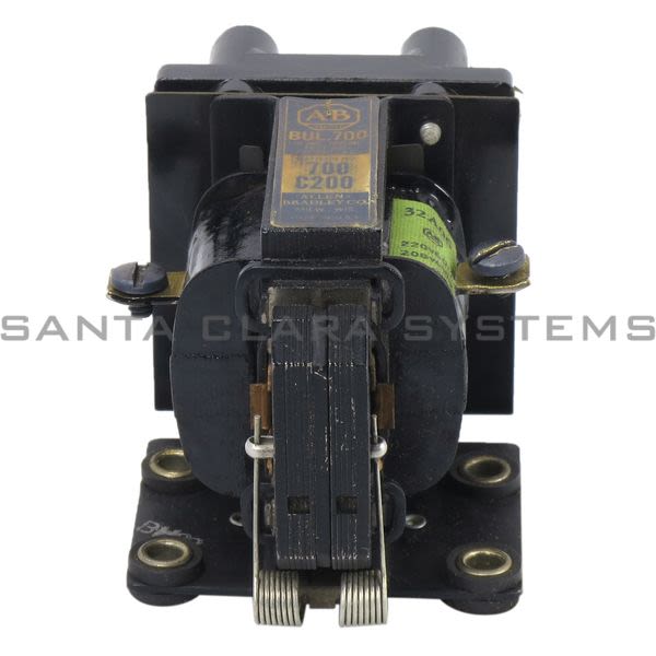 Allen Bradley 700-C200A21 Relay 10amp 2-N.O Contacts 220/208VAC Product Image