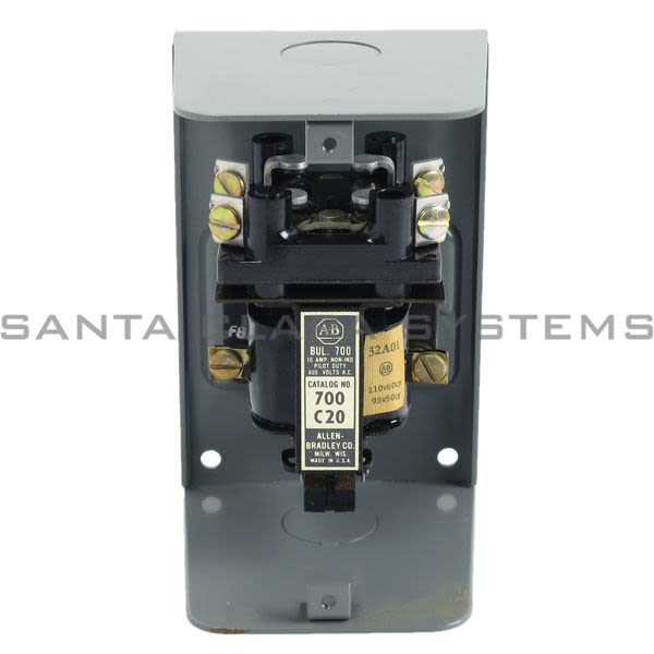 Allen Bradley 700-C201A11 Type C AC Relay, Enclosed Product Image