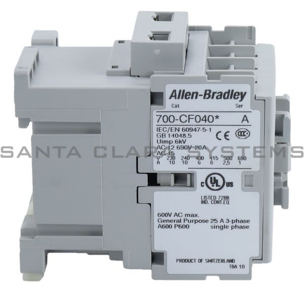 Allen Bradley 700-CF040D Control Relay Product Image