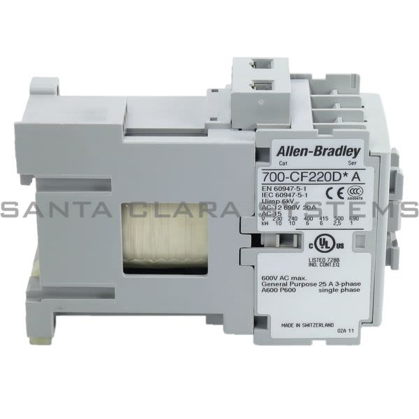 Allen Bradley 700-CF220DJ Control Relay Product Image