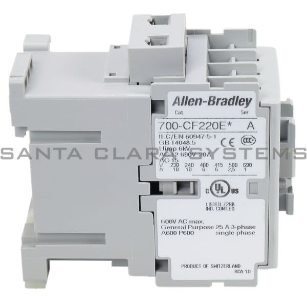 Allen Bradley 700-CF220EJ Control Relay Product Image