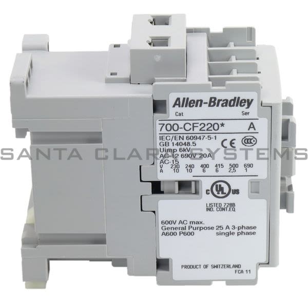 Allen Bradley 700-CF220KJ Control Relay Product Image