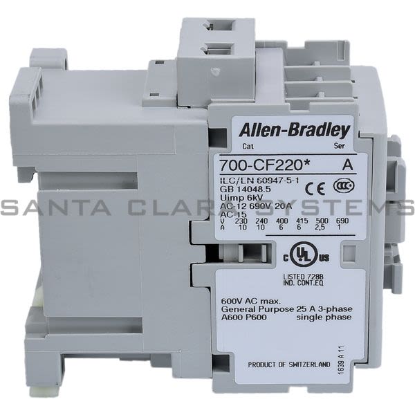Allen Bradley 700-CF220L Control Relay Product Image