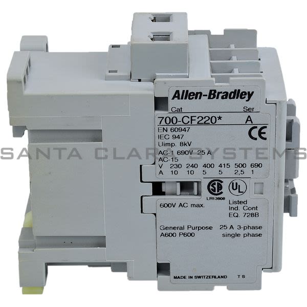 Allen Bradley 700-CF220N Control Relay Product Image