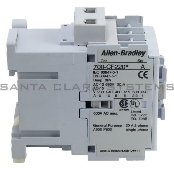 Allen Bradley 700-CF220Q Control Relay Product Image