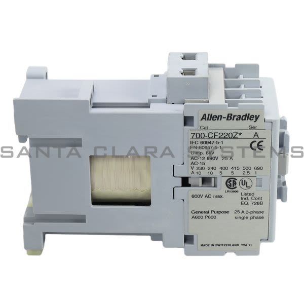 Allen Bradley 700-CF220ZJ Control Relay Product Image