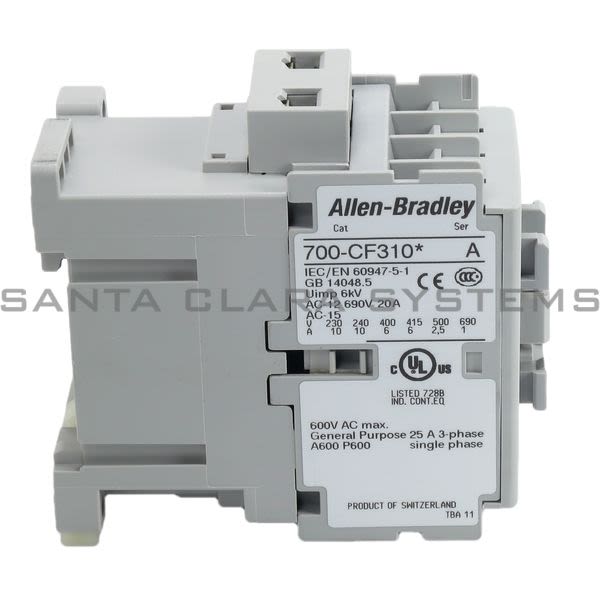 Allen Bradley 700-CF310J Control Relay Product Image