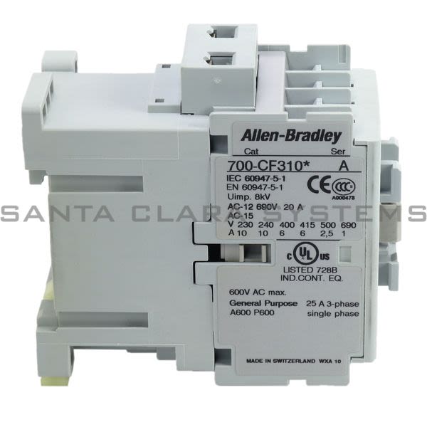 Allen Bradley 700-CF310KD Control Relay Product Image