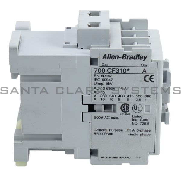 Allen Bradley 700-CF310KP Control Relay Product Image