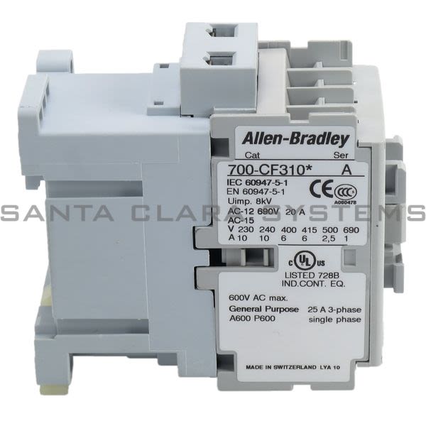 Allen Bradley 700-CF310Q Control Relay Product Image