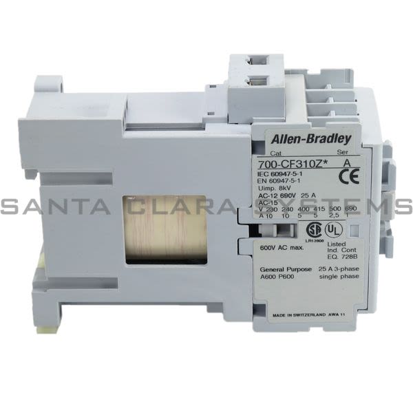 Allen Bradley 700-CF310ZP Control Relay Product Image
