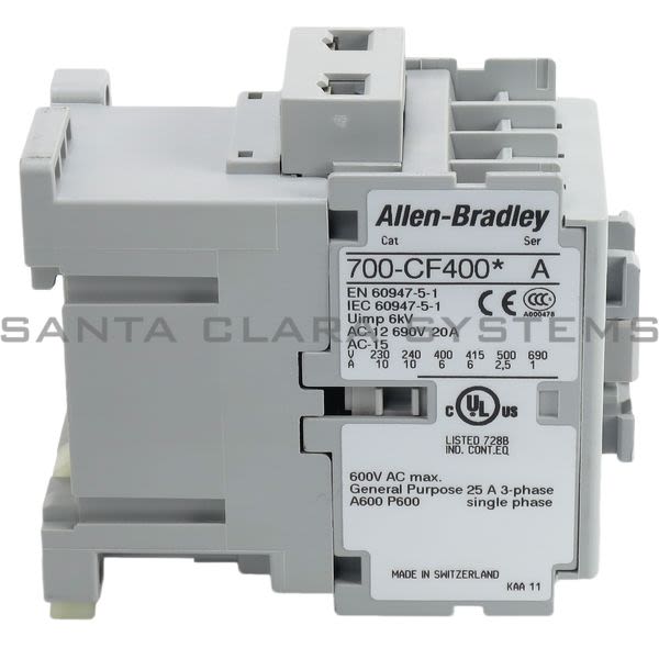 Allen Bradley 700-CF400D Control Relay Product Image