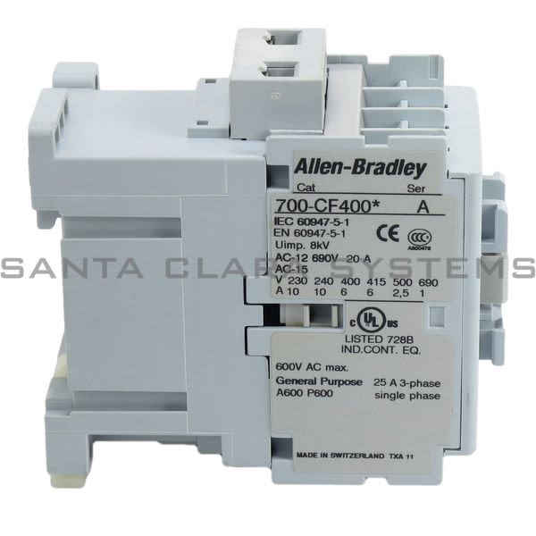 Allen Bradley 700-CF400P Control Relay Product Image