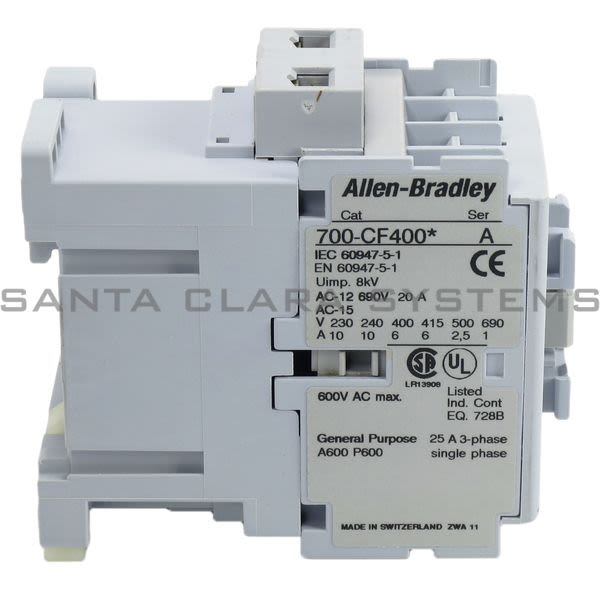 Allen Bradley 700-CF400Q Contactor Product Image