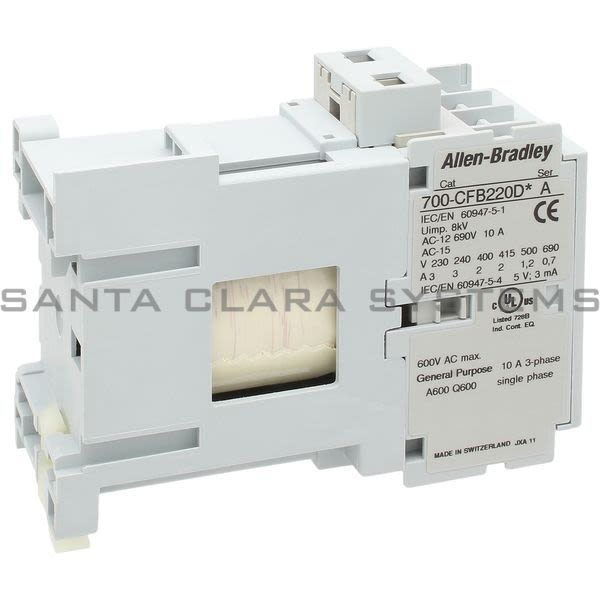 Allen Bradley 700-CFB220DJ Control Relay Product Image