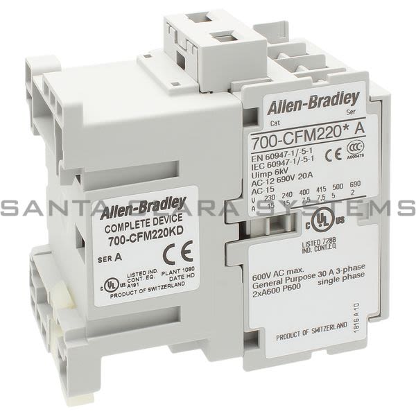 Allen Bradley 700-CFM220KD Control Relay Product Image