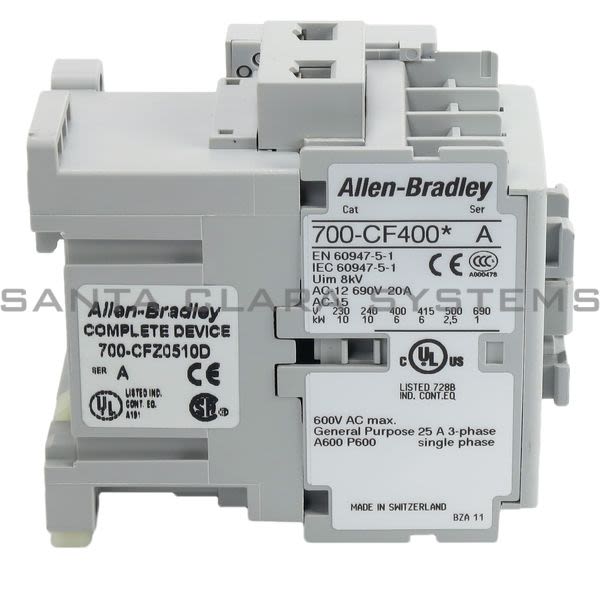 Allen Bradley 700-CFZ0510D Control Relay Product Image