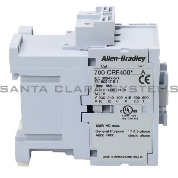 Allen Bradley 700-CRF400D Control Relay Product Image