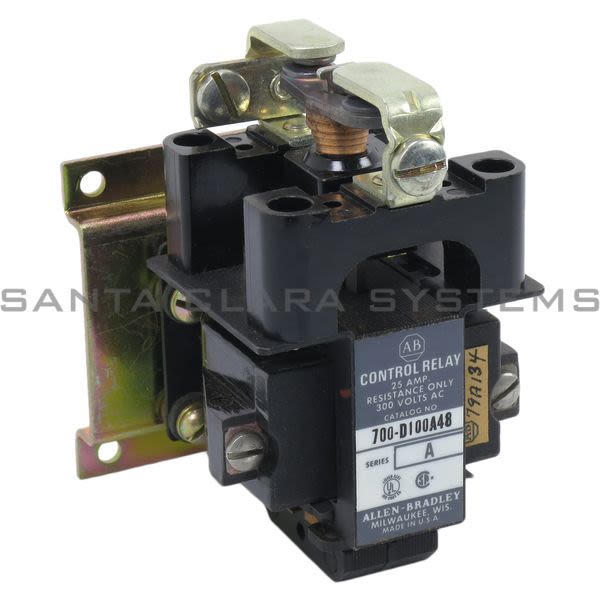 Allen Bradley 700-D100A48 Control Relay Product Image
