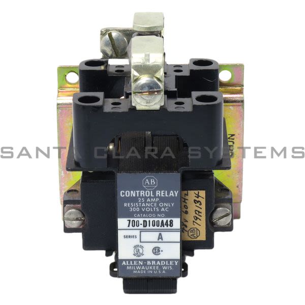 Allen Bradley 700-D100A48 Control Relay Product Image