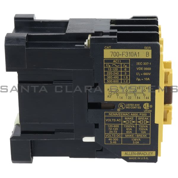 Allen Bradley 700-F310A1 Relay 120V Product Image