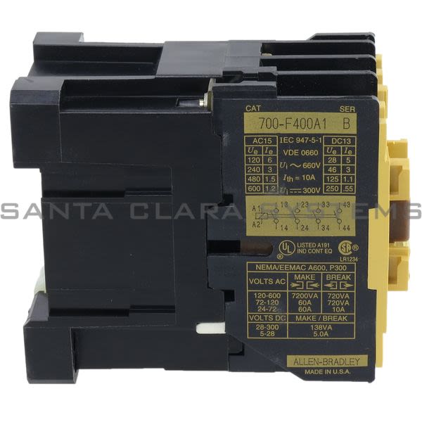 Allen Bradley 700-F400A1 Control Relay Product Image