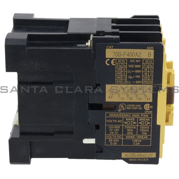 Allen Bradley 700-F400A2 Relay Product Image