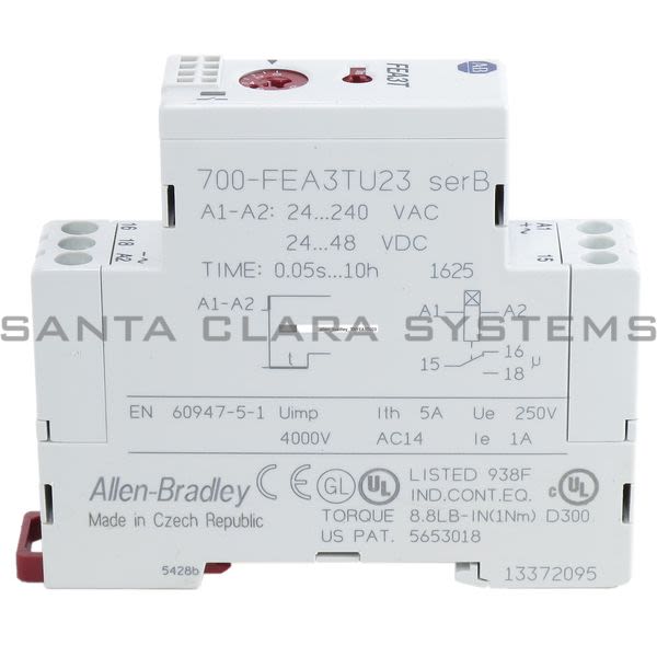 Allen Bradley 700-FEA3TU23 Timing Relay Product Image