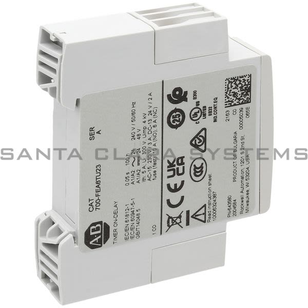 Allen Bradley 700-FEA6TU23 Timing Relay Product Image