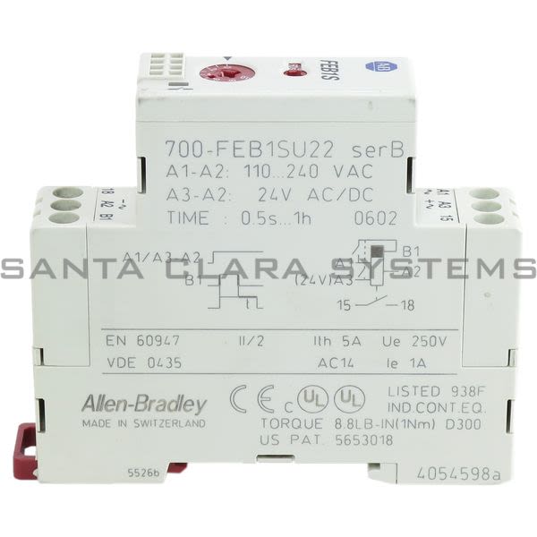 Allen Bradley 700-FEB1SU22 Timing Relay Product Image