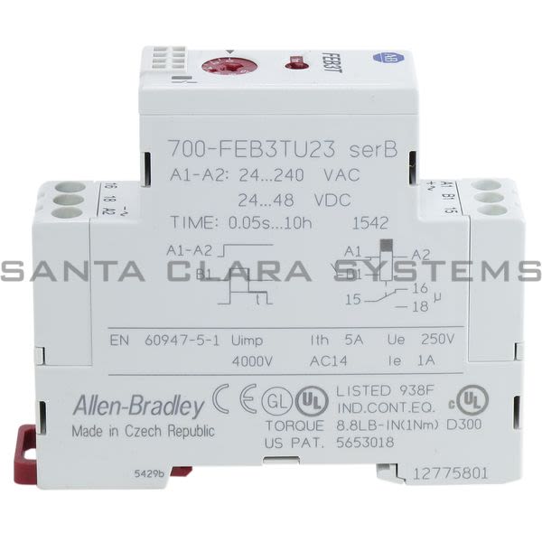 Allen Bradley 700-FEB3TU23 Timing Relay Product Image