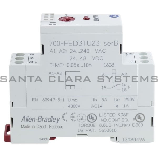 Allen Bradley 700-FED3TU23 Timing Relay Product Image