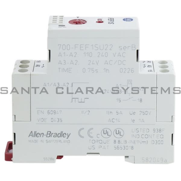 Allen Bradley 700-FEF1SU22 Timing Relay Product Image