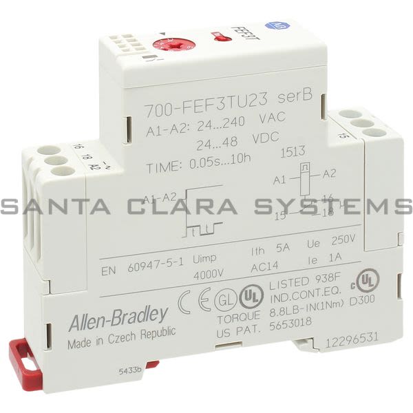 Allen Bradley 700-FEF3TU23 Timing Relay Product Image