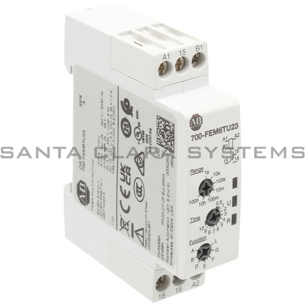 Allen Bradley 700-FEM6TU23 Timing Relay Product Image