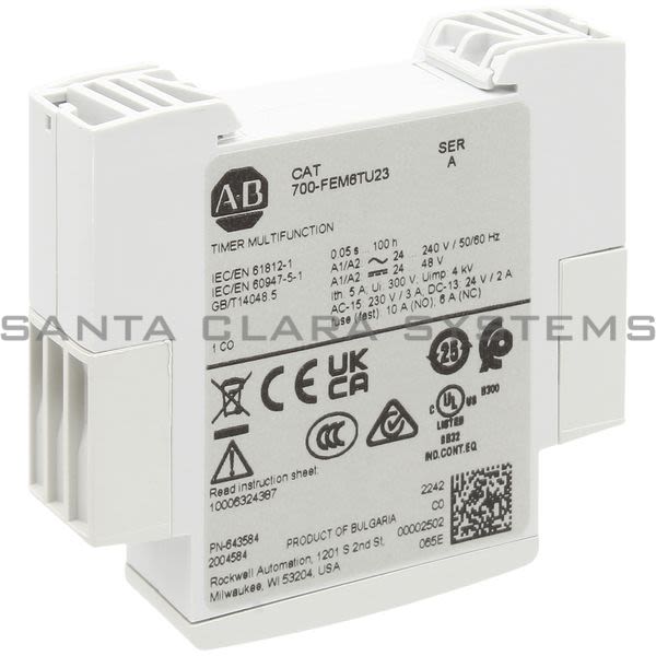 Allen Bradley 700-FEM6TU23 Timing Relay Product Image