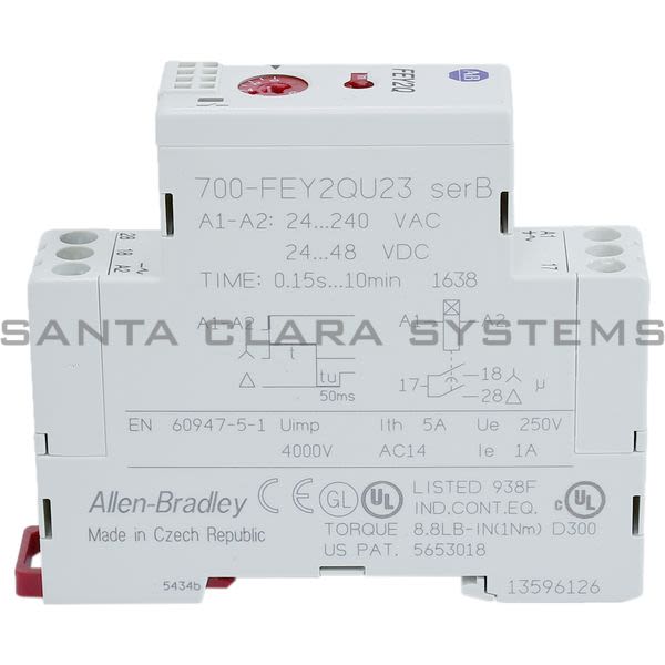 Allen Bradley 700-FEY2QU23 Timing Relay Product Image