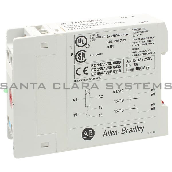Allen Bradley 700-FS16AU24 Timing Relay Product Image
