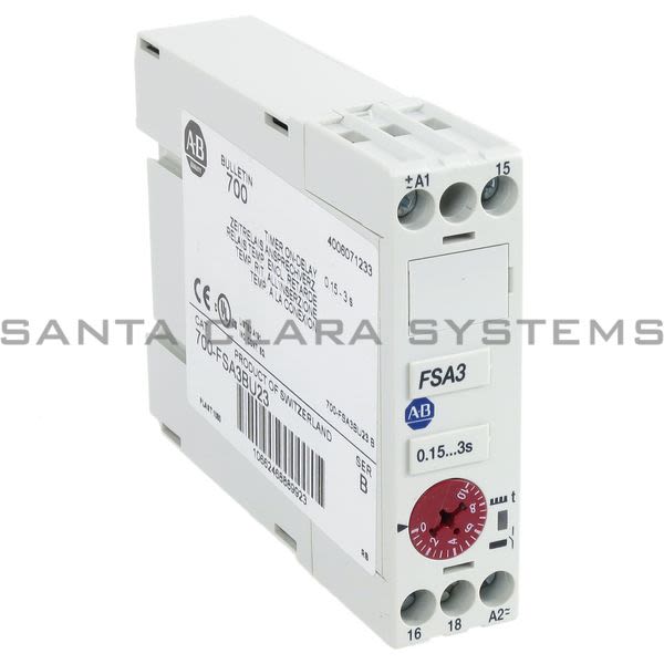 Allen Bradley 700-FSA3BU23 Timer On-Delay Product Image