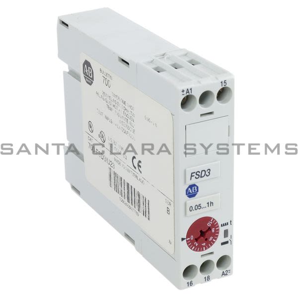 Allen Bradley 700-FSD3IU23 Timing Relay Product Image