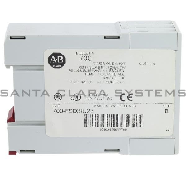 Allen Bradley 700-FSD3IU23 Timing Relay Product Image