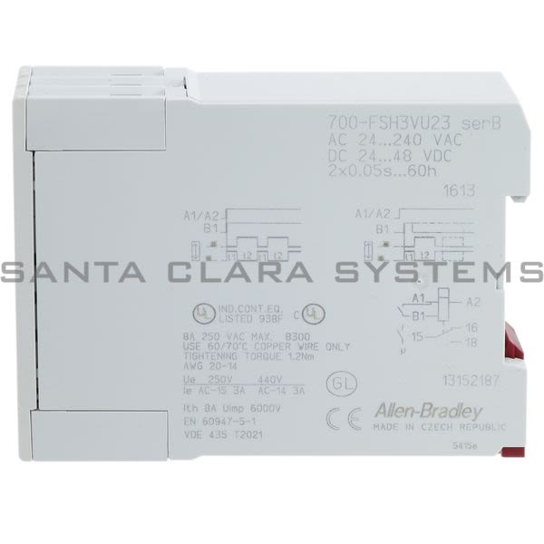 Allen Bradley 700-FSH3VU23 Timing Relay Product Image