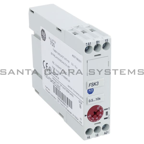 Allen Bradley 700-FSK3CU23 Timing Relay Product Image