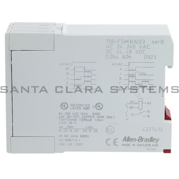 Allen Bradley 700-FSM3UU23 Timing Relay Product Image